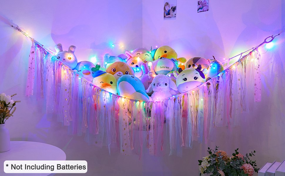 stuffed animal net or hammock