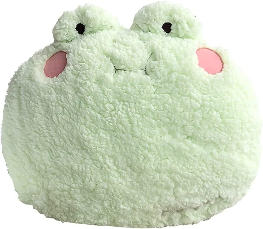 Adorable Frog Plush Pillow | 15x14?? Stuffed Animal, Cushion & Gift for Kids & Adults |