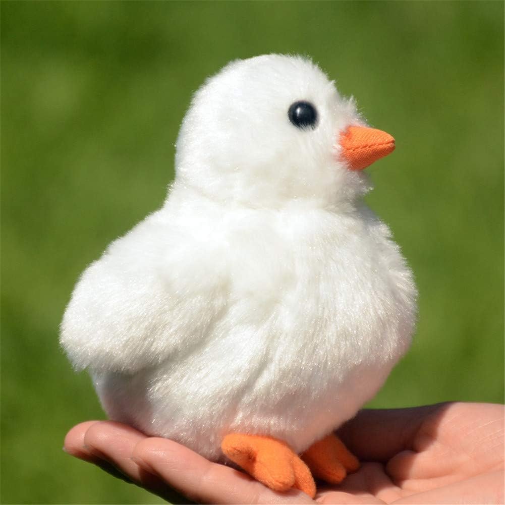 Yellow Chick Stuffed Animal Chicken White 5 inches, 12cm, Plush Toy, Duck Soft Toy (Yellow Chick) |