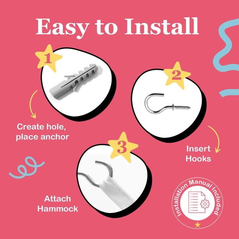 Declutter Your Room with Our Large Stuffed Animal Storage Hammocks