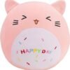 Cat Plush Pillow,Kawaii Kitty Plush Doll Cat Plushies,Stuffed Animal Soft Plush Pillow, Toys Decoration Doll Gifts for Kids Birthday (Cat-C,11 inch) |