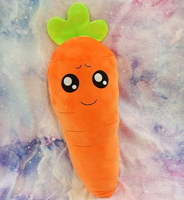 XIZHI 27 5/8inch Carrot Hugging Pillow, Kids Pillows Plush??Cute Stuffed Animals Doll Toy Gifts,for Bedroom, Sofa, Office Decoration |