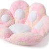 Cat Paw Cushion Kawaii Chair Cushions 31.4 x 27.5 inch Cute Stuff Seat Pad Comfy Lazy Sofa Office Floor Pillow for Gaming Chairs Room Decor (Sky Blue, 31.4 x 27.5 inches??80 x 70 cm) |
