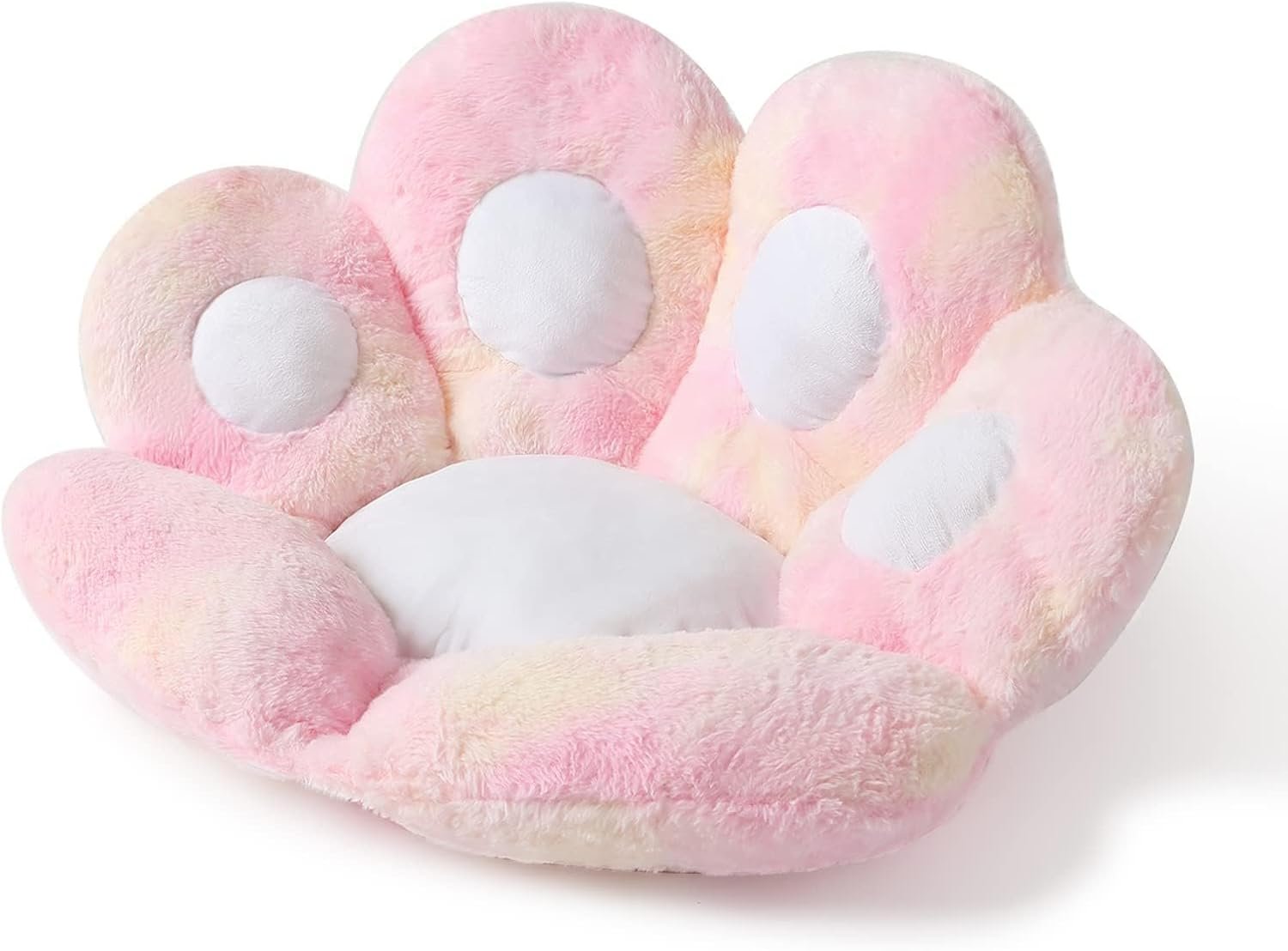 Cat Paw Cushion Kawaii Chair Cushions 31.4 x 27.5 inch Cute Stuff Seat Pad Comfy Lazy Sofa Office Floor Pillow for Gaming Chairs Room Decor (Sky Blue, 31.4 x 27.5 inches??80 x 70 cm) |