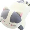 Cat Big Plush Hugging Pillow, Super Soft Kitten Kitty Stuffed Animals Toy Gifts for Kids, Girls, Bed, Christmas, Valentine 21.7" (Gray) |