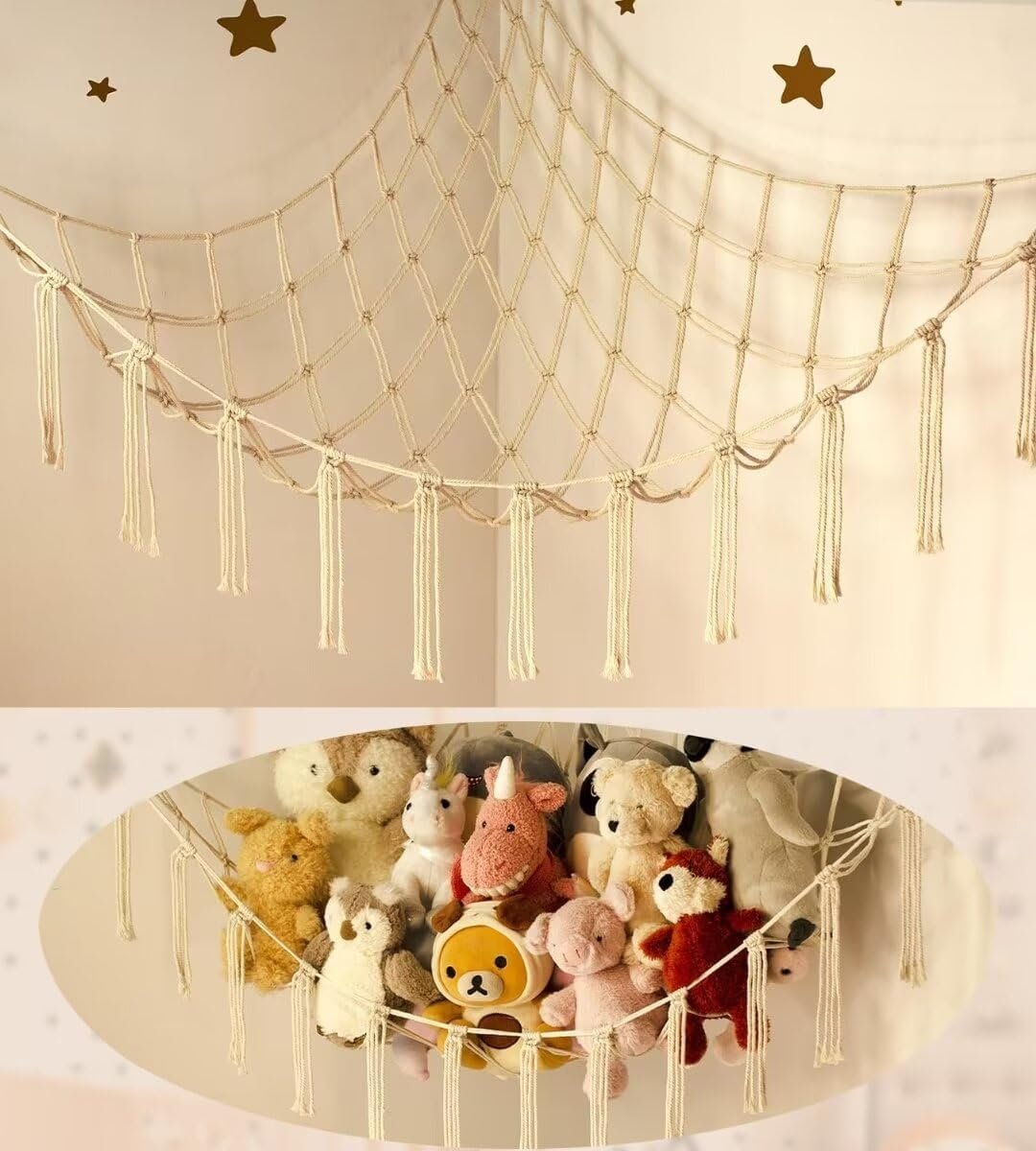 Organize and Decorate with the Perfect Stuffed Animal Storage Hammock