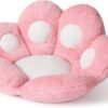 Cat Paw Cushion Kawaii Chair Cushions 31.4 x 27.5 inch Cute Stuff Seat Pad Comfy Lazy Sofa Office Floor Pillow for Gaming Chairs Room Decor (Sky Blue, 31.4 x 27.5 inches??80 x 70 cm) |