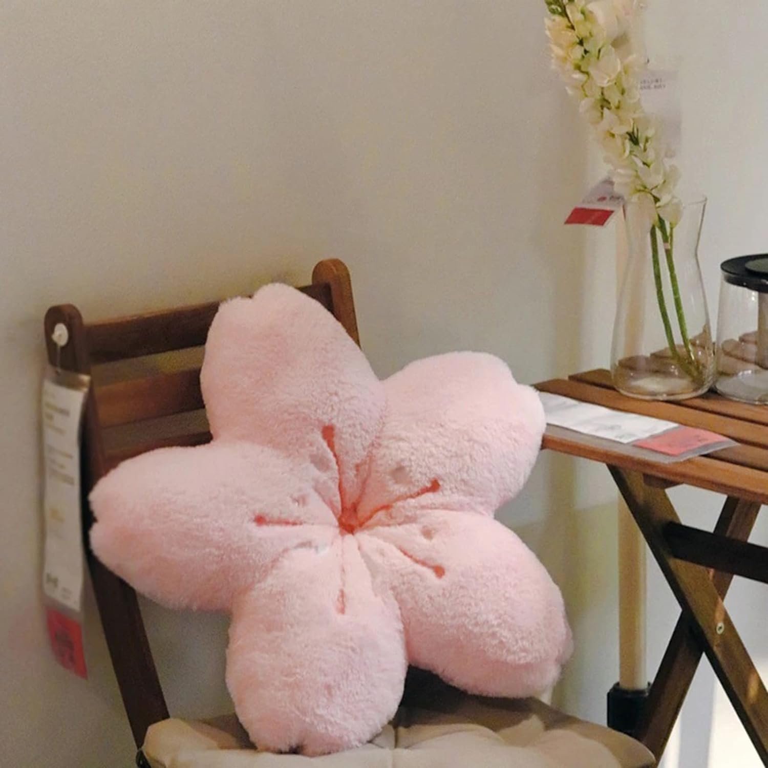 Cherry Blossom Pillow Kawaii Room Decor Japanese Kawaii Stuff Aesthetic Plush Pillows Decorative for Girls Bed Sofa Car |