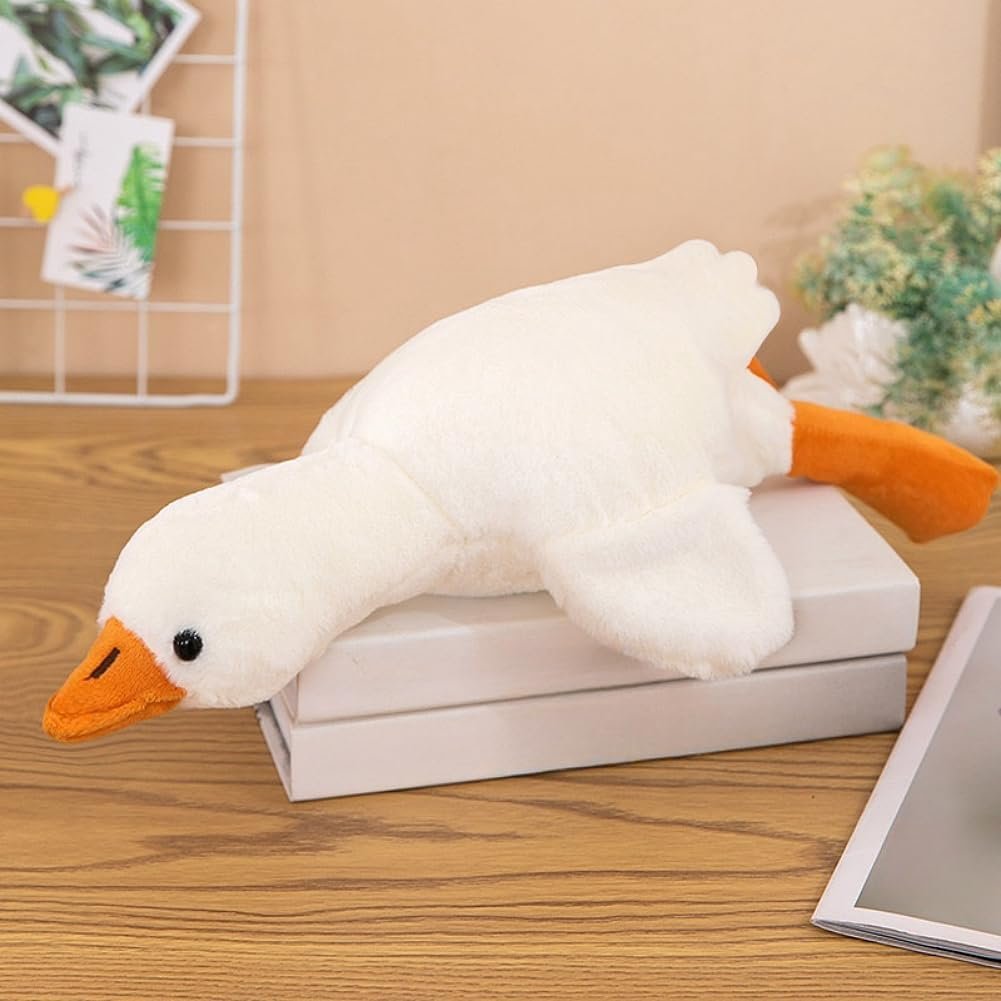 Giant White Goose Plush-75 Inch, Very Huge body Fat Goose Stuffed Animal, 6 Foot Duck Plush Toys Hugging Pillow Gifts for Everyone (75 in) |