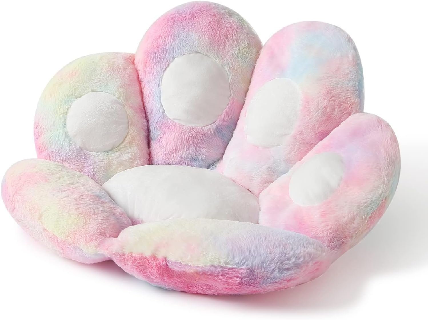 Cat Paw Cushion Kawaii Chair Cushions 31.4 x 27.5 inch Cute Stuff Seat Pad Comfy Lazy Sofa Office Floor Pillow for Gaming Chairs Room Decor (Sky Blue, 31.4 x 27.5 inches??80 x 70 cm) |