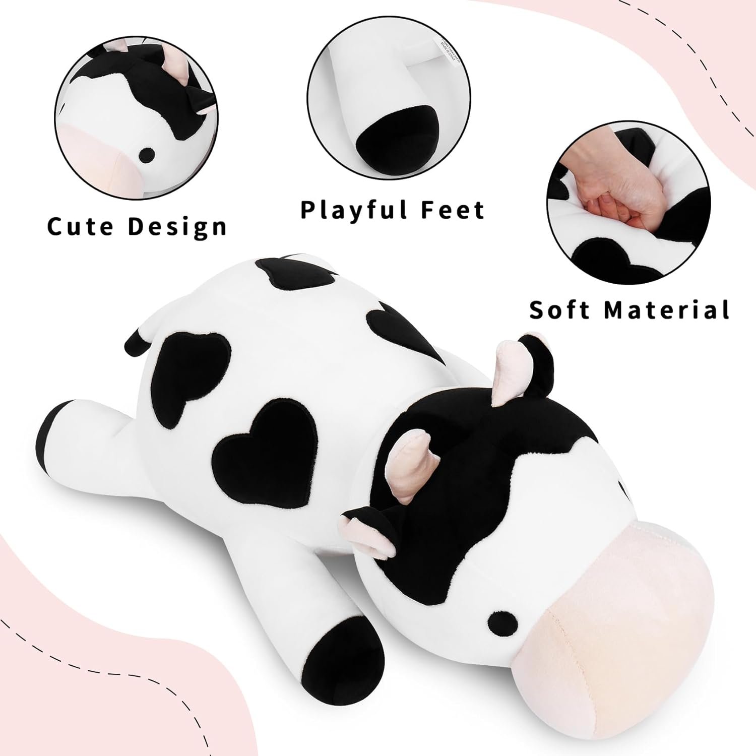 Meet Your New Favorite: The Milk Cow Weighted Plush