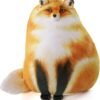 Cat Plush Body Pillow 45cm/18inch, Pallas Cat Stuffed Animal, Steppe Cat Cute Plushies for Girls, Soft Plush Pillow, Kitten Plush Throw Pillow Doll Big Plush Toy Decoration Doll Gift for Kids Boys |