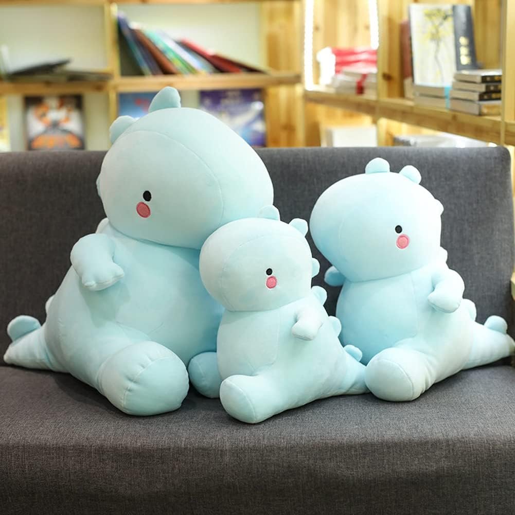 61iQNAmD6CS._AC_SL1001 Dinosaur Plush Toy, Cute Dinosaur Stuffed Animals Dolls Soft Dinosaur Plushie Pillow Toys Gift for Kids Girls Boys (Blue, 12") |