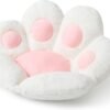 Cat Paw Cushion Kawaii Chair Cushions 31.4 x 27.5 inch Cute Stuff Seat Pad Comfy Lazy Sofa Office Floor Pillow for Gaming Chairs Room Decor (Sky Blue, 31.4 x 27.5 inches??80 x 70 cm) |