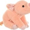 Meet the Adorable 8-Inch Orange Pig Baby Plush Toy