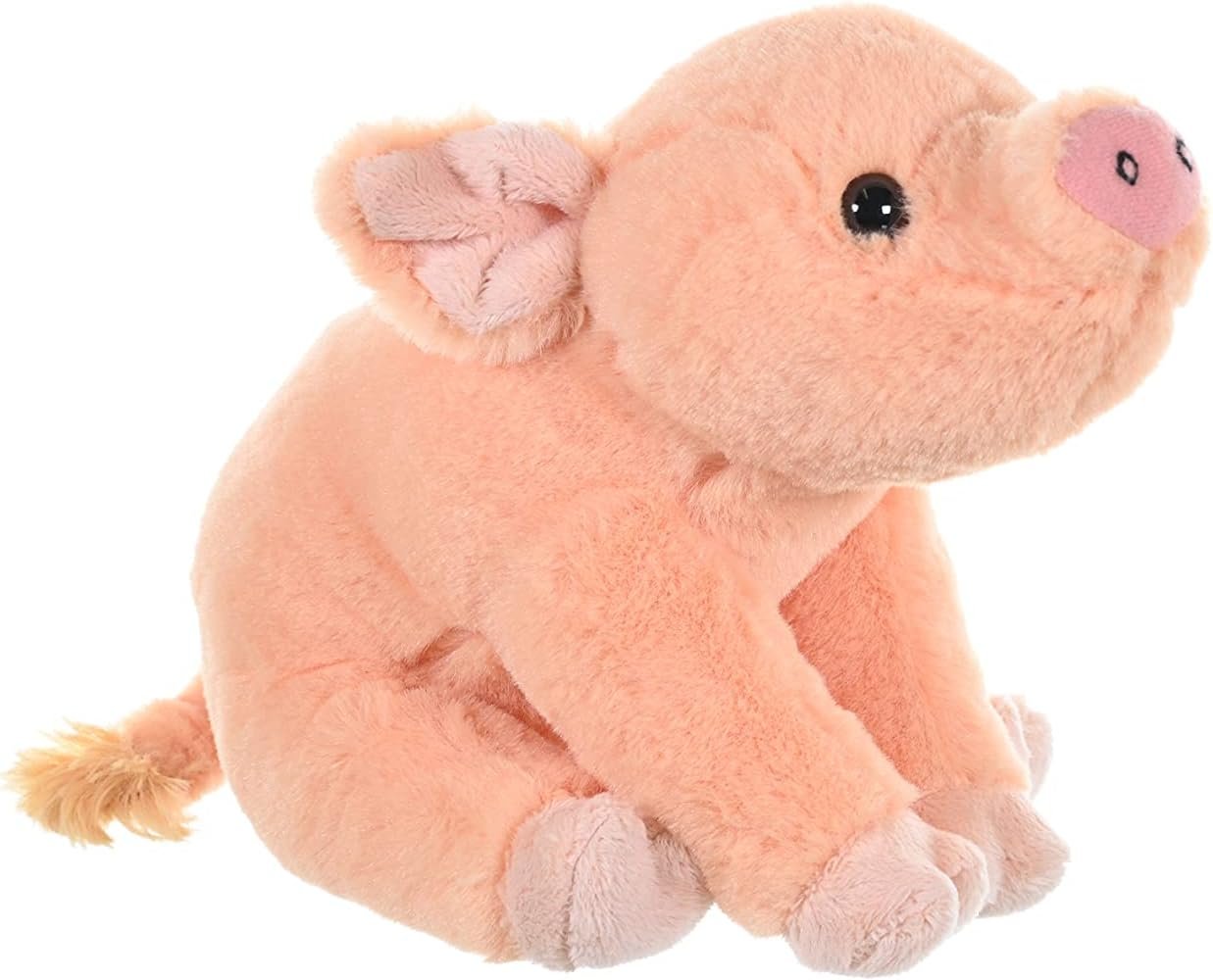 Meet the Adorable 8-Inch Orange Pig Baby Plush Toy