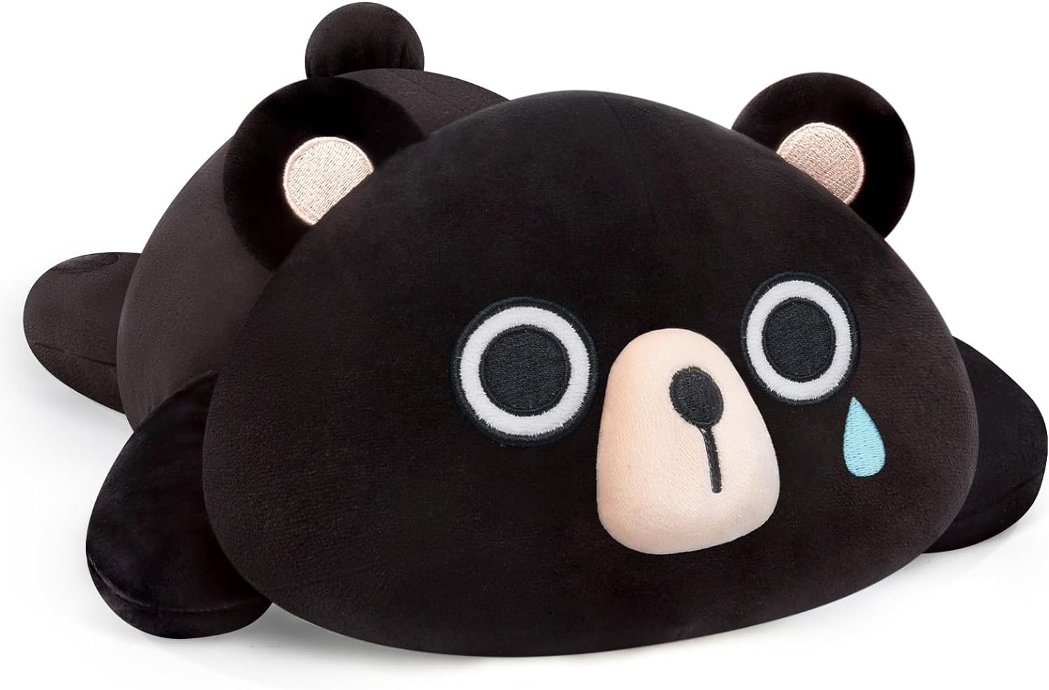 Cute Cat Plush Pillow, Kawaii Plushies White Cat Stuffed Toys, Squishy Plushies, Cuddle Body Pillow for Kids & Girls |