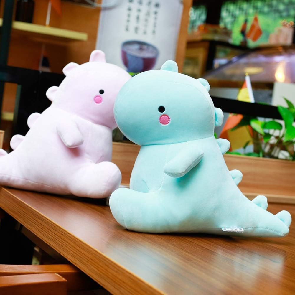 61xgihTN88L._AC_SL1001 Dinosaur Plush Toy, Cute Dinosaur Stuffed Animals Dolls Soft Dinosaur Plushie Pillow Toys Gift for Kids Girls Boys (Blue, 12") |