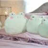 Adorable Frog Plush Pillow | 15x14?? Stuffed Animal, Cushion & Gift for Kids & Adults |