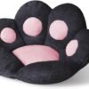 Cat Paw Cushion Kawaii Chair Cushions 31.4 x 27.5 inch Cute Stuff Seat Pad Comfy Lazy Sofa Office Floor Pillow for Gaming Chairs Room Decor (Sky Blue, 31.4 x 27.5 inches??80 x 70 cm) |