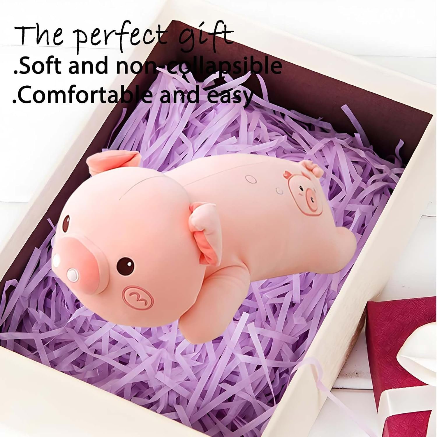 Pig Stuffed Animal??Soft Stuffed Pig Plush Toy Pig Plushie Gift for Boys Girls 13"