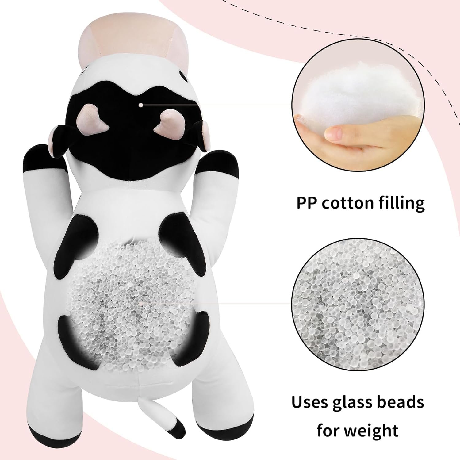 Meet Your New Favorite: The Milk Cow Weighted Plush