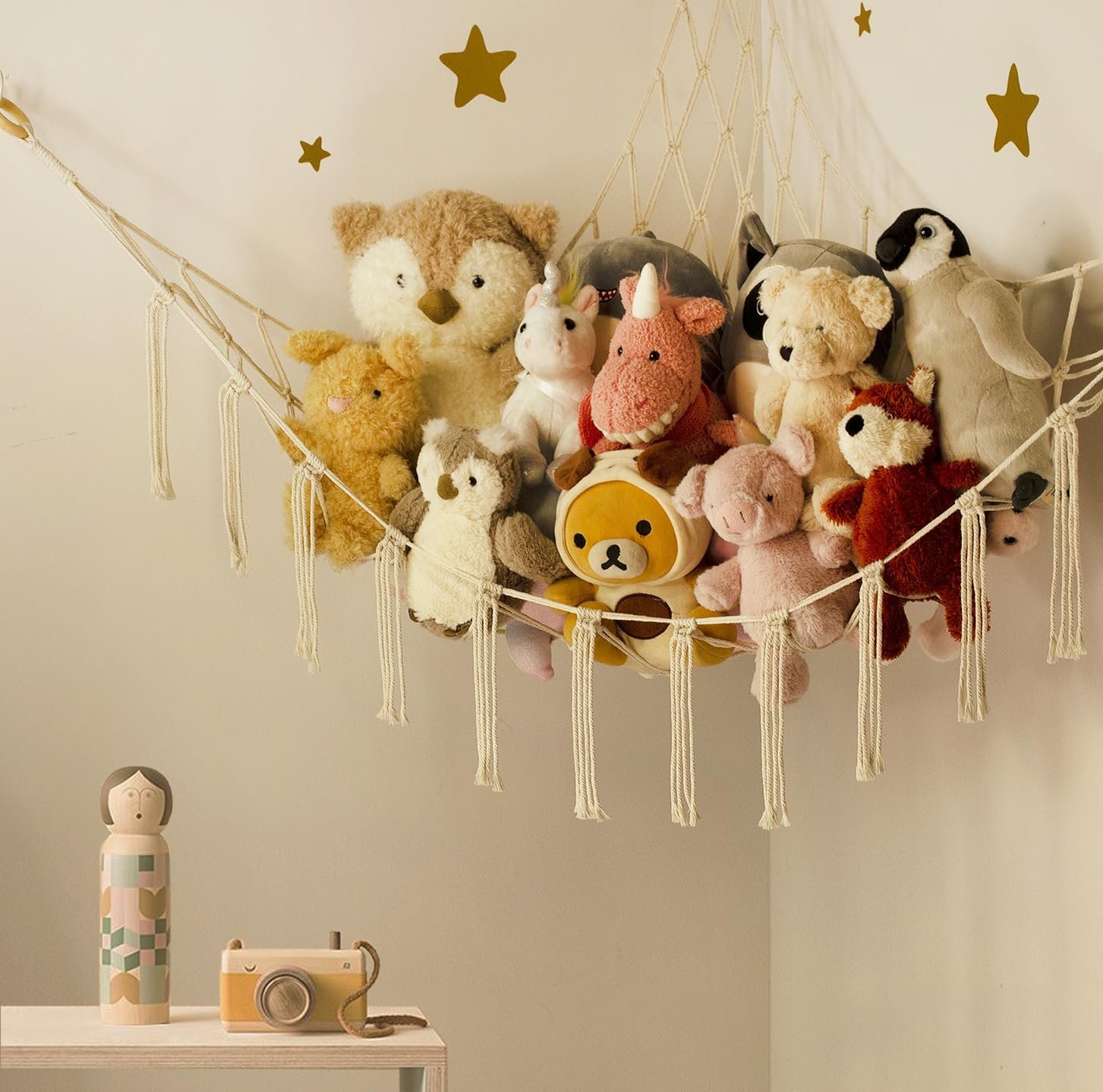 Organize and Decorate with the Perfect Stuffed Animal Storage Hammock