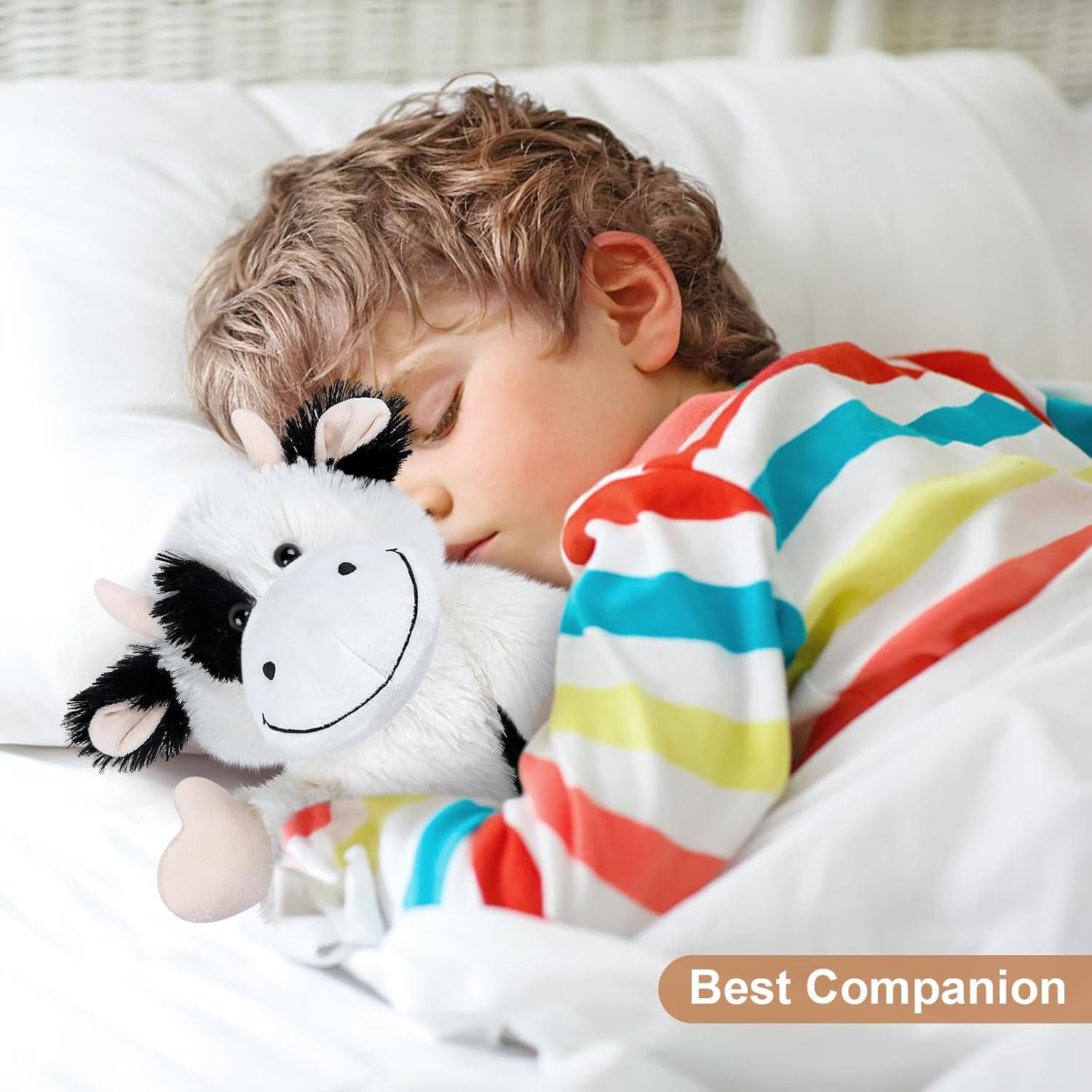 Heatable & Coolable Cow Stuffed Animal