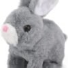 Hopping Bunny Baby Toys with Sounds, Wiggling Ears, Twitching Mouth and Nose, Educational Interactive Rabbit Plush Toy for Kids |