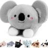 Black & White Dog Weighted Stuffed Animals - 22 Inch 4.5 Pounds Weighted Plush Dog Stuffed Animals - Big Stuffed Dog Plush Pillow - Cute Plush Toys Gifts for Kids & Adults (22" 4.5 lbs) |