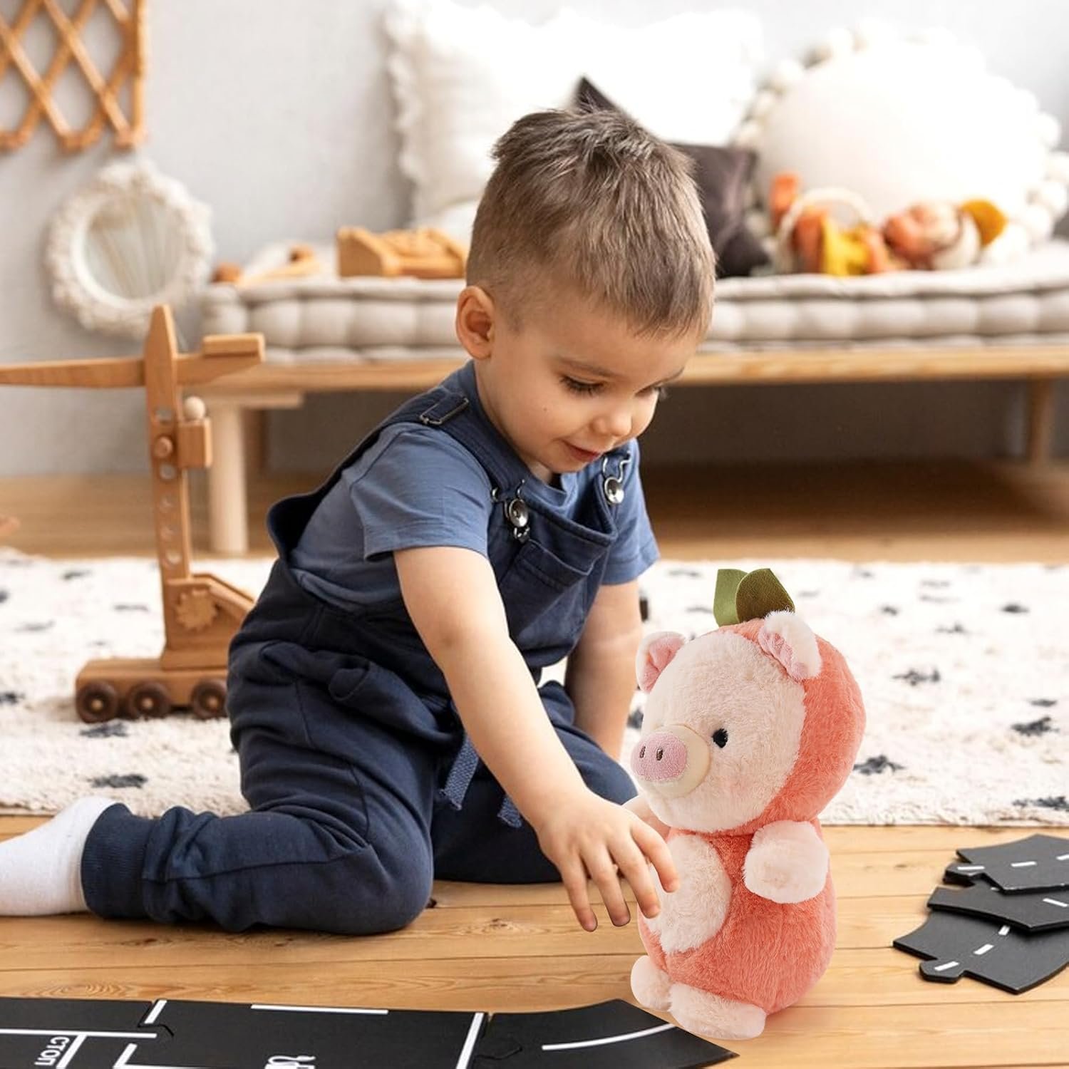 Pig Plush Stuffed Animal Toys, Cute Plushies Pig Plush Toy Gifts for Kids