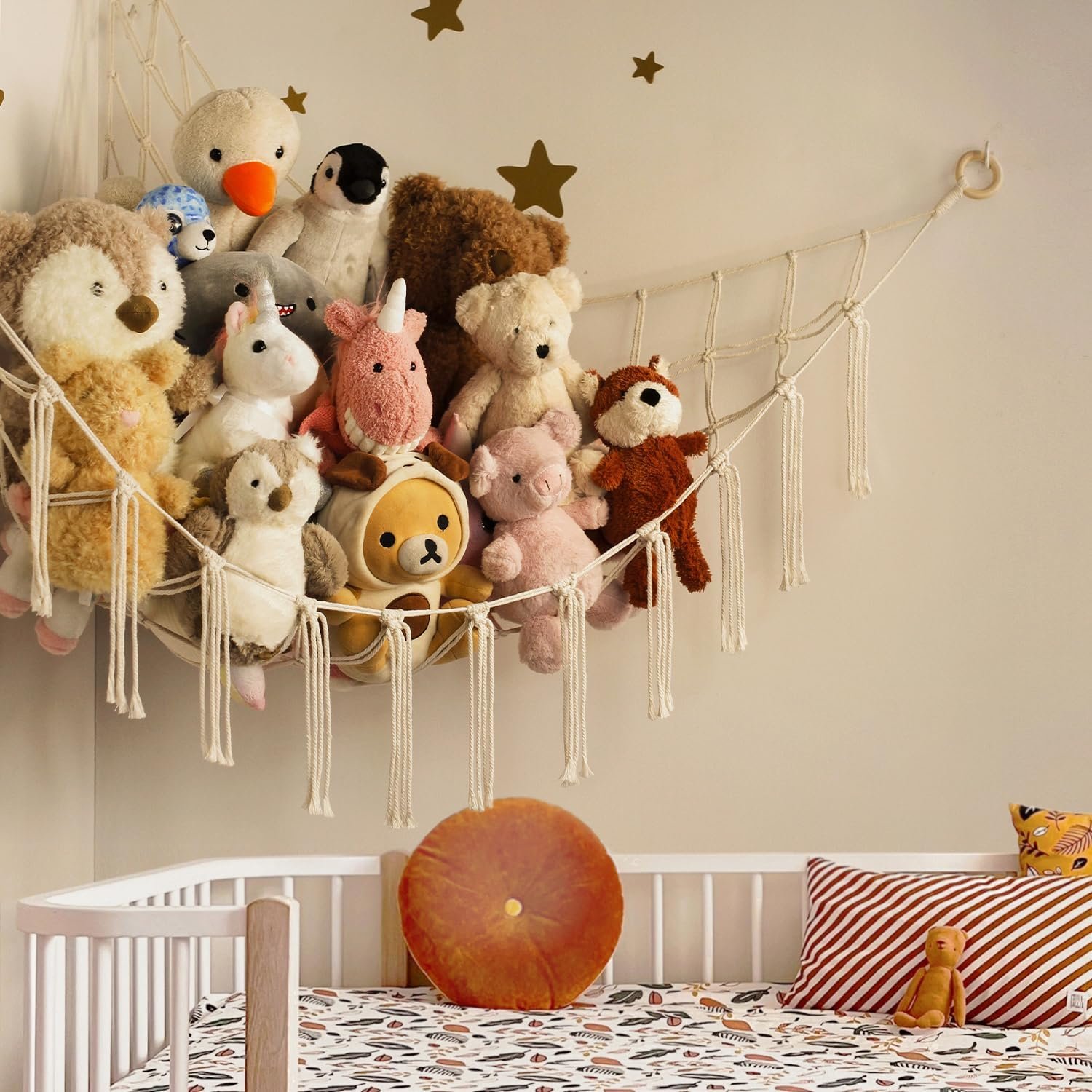 Organize and Decorate with the Perfect Stuffed Animal Storage Hammock