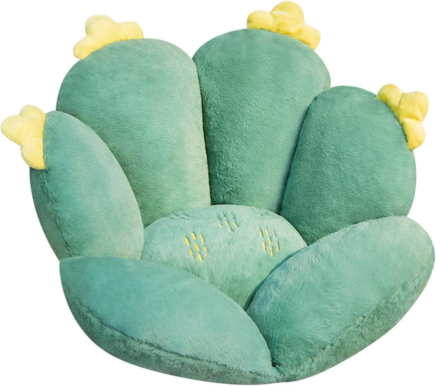 Cat Paw Cushion Kawaii Chair Cushions 31.4 x 27.5 inch Cute Stuff Seat Pad Comfy Lazy Sofa Office Floor Pillow for Gaming Chairs Room Decor (Sky Blue, 31.4 x 27.5 inches??80 x 70 cm) |