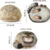 Cat Plush Body Pillow 45cm/18inch, Pallas Cat Stuffed Animal, Steppe Cat Cute Plushies for Girls, Soft Plush Pillow, Kitten Plush Throw Pillow Doll Big Plush Toy Decoration Doll Gift for Kids Boys |