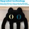 Long Cat Plush Pillow, 39" Cute Black Cat Stuffed Animals Kawaii Soft Plushies,Big Plush Toys Gift for Girlfriend Kids |