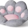 Cat Paw Cushion Kawaii Chair Cushions 31.4 x 27.5 inch Cute Stuff Seat Pad Comfy Lazy Sofa Office Floor Pillow for Gaming Chairs Room Decor (Sky Blue, 31.4 x 27.5 inches??80 x 70 cm) |
