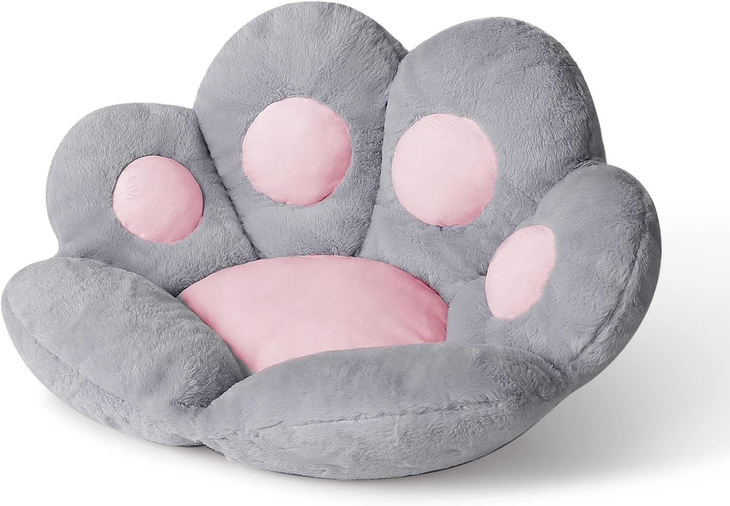 Cat Paw Cushion Kawaii Chair Cushions 31.4 x 27.5 inch Cute Stuff Seat Pad Comfy Lazy Sofa Office Floor Pillow for Gaming Chairs Room Decor (Sky Blue, 31.4 x 27.5 inches??80 x 70 cm) |