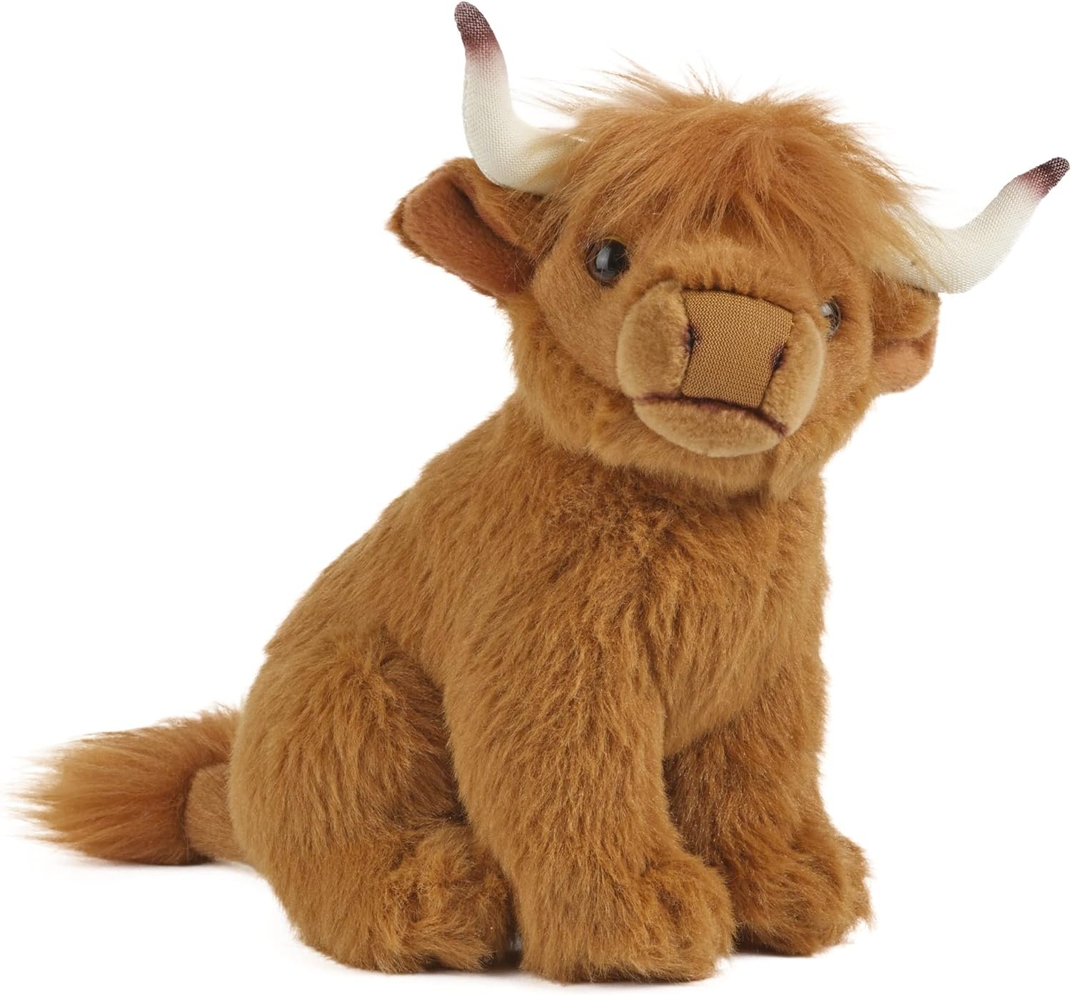 Discover the Charm of the Highland Cow Brown Stuffed Animal