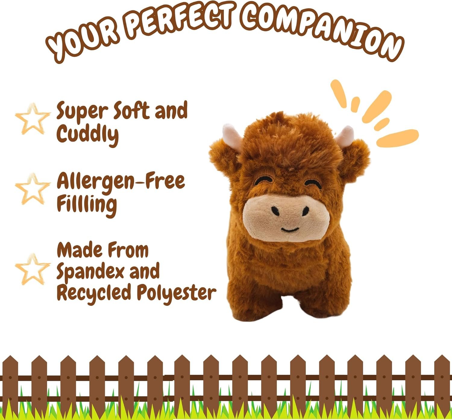 Highland Cow Plushie: Your Cozy Furry Friend