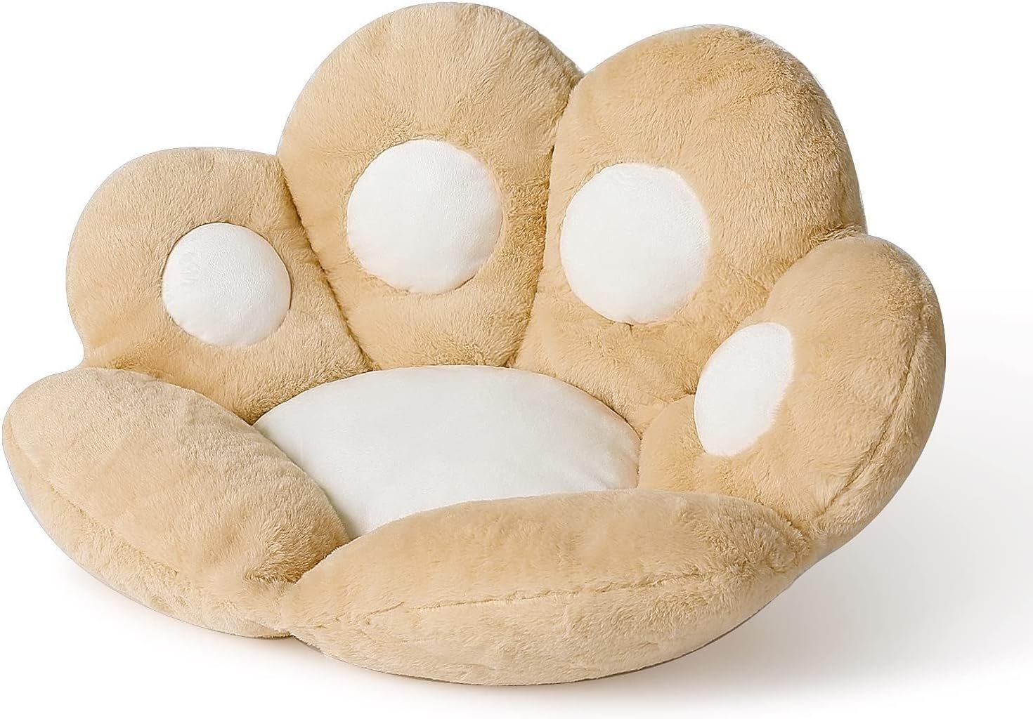 Cat Paw Cushion Kawaii Chair Cushions 31.4 x 27.5 inch Cute Stuff Seat Pad Comfy Lazy Sofa Office Floor Pillow for Gaming Chairs Room Decor (Sky Blue, 31.4 x 27.5 inches??80 x 70 cm) |