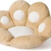 Cat Paw Cushion Kawaii Chair Cushions 31.4 x 27.5 inch Cute Stuff Seat Pad Comfy Lazy Sofa Office Floor Pillow for Gaming Chairs Room Decor (Sky Blue, 31.4 x 27.5 inches??80 x 70 cm) |
