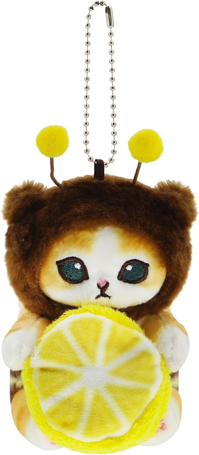 Kawaii Shark Cat Plush Toy Stuffed Animal Doll, Soft Pillow for Boys & Girls (Shark cat, 20cm/7.8in) |