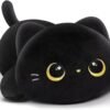 Cute Cat Plush Pillow, Kawaii Plushies White Cat Stuffed Toys, Squishy Plushies, Cuddle Body Pillow for Kids & Girls |