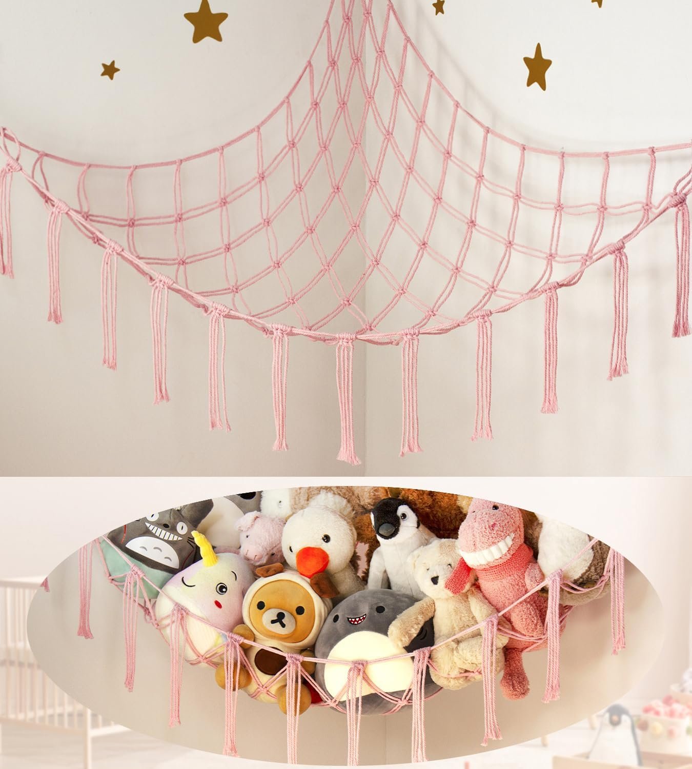 Organize and Decorate with the Perfect Stuffed Animal Storage Hammock