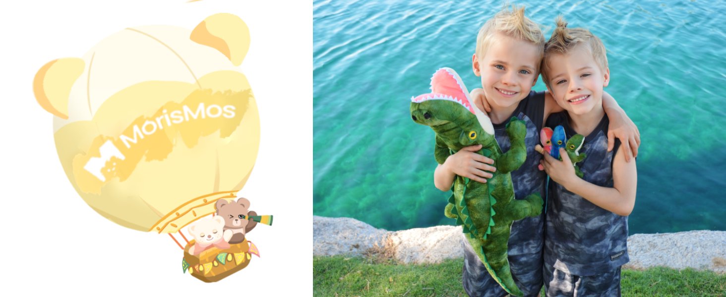 alligator stuffed animal with babies