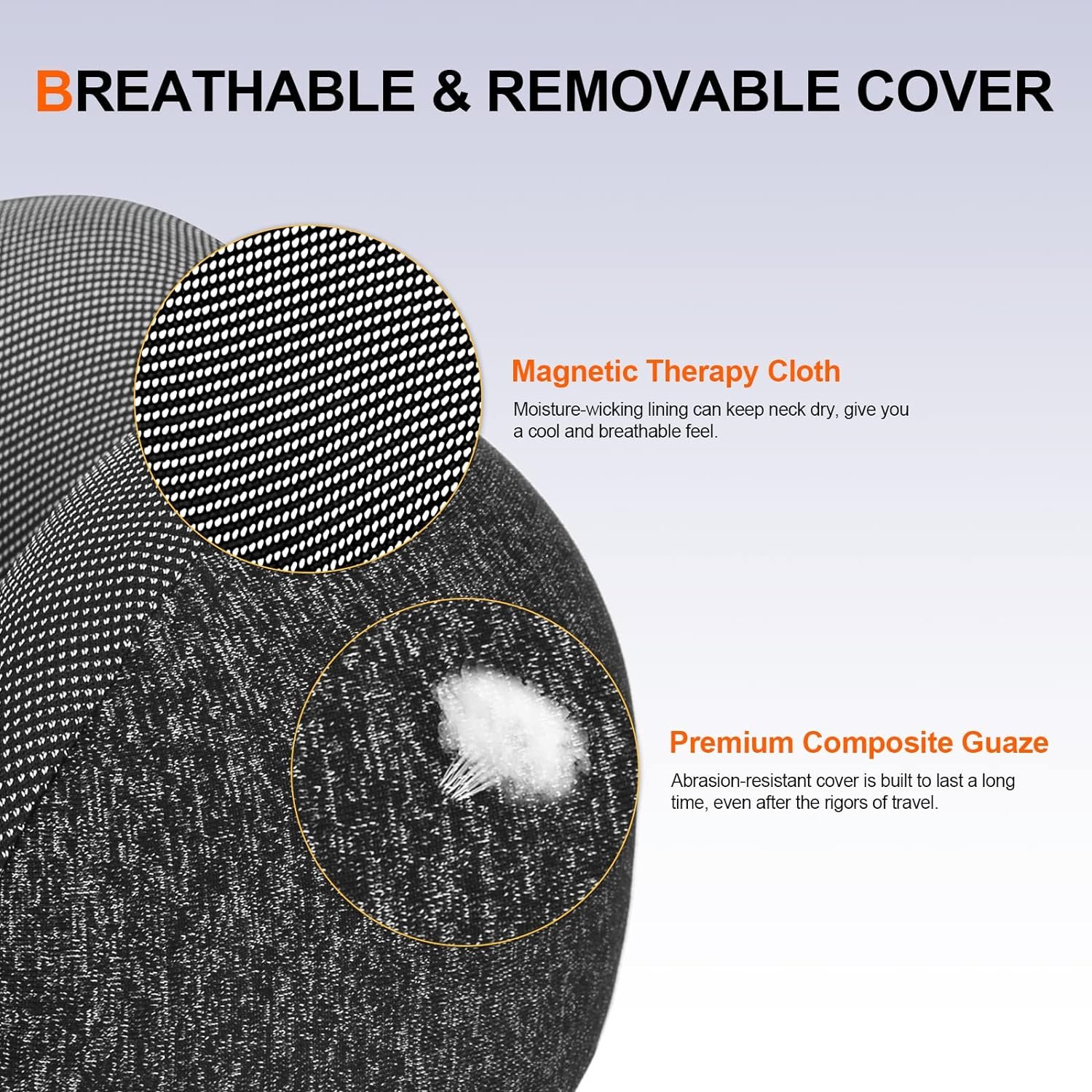 Neck Pillow for Travel, Memory Foam Travel Pillow with Hood, Adult Airplane Pillow for Head Rest Neck Support, Portable Pillow for Office Cars Trains Long Flights Sleeping (Deep Grey) |