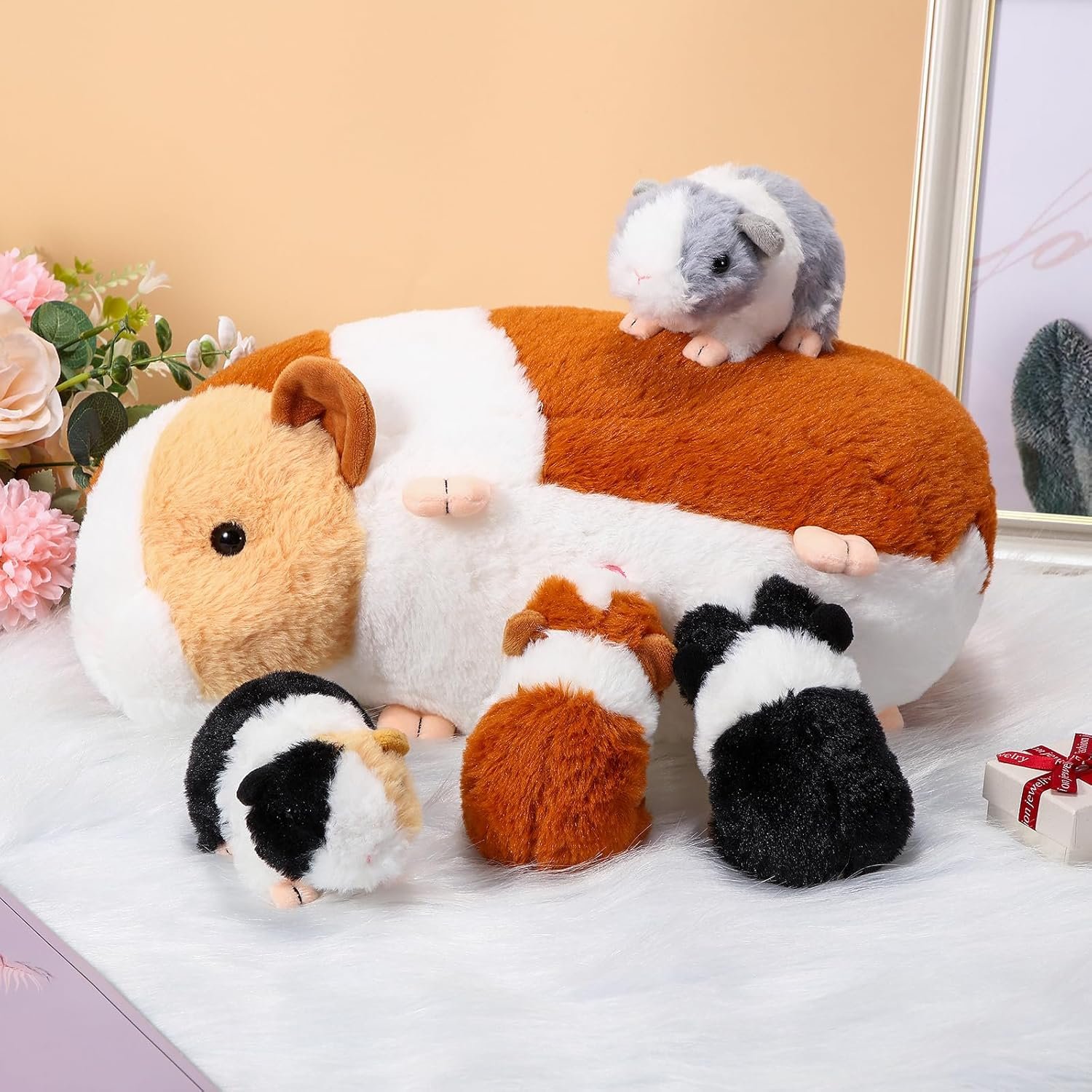 Adorable Guinea Pigs Stuffed Animal Set for Birthdays!