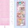 Hanging Stuffed Animal Storage, Over Door Large Plush Toy Organizer with Metal Hook, Baby Accessory Holder Idea for Nursery, Doll & Bear Mesh Hammock Bag for Girl Boy Kid Room |