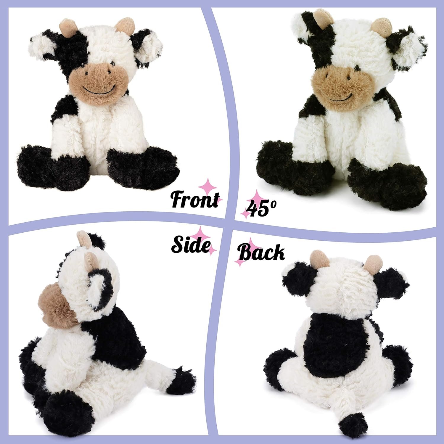 Meet Your New Favorite Adorable Plush Cow Toy!