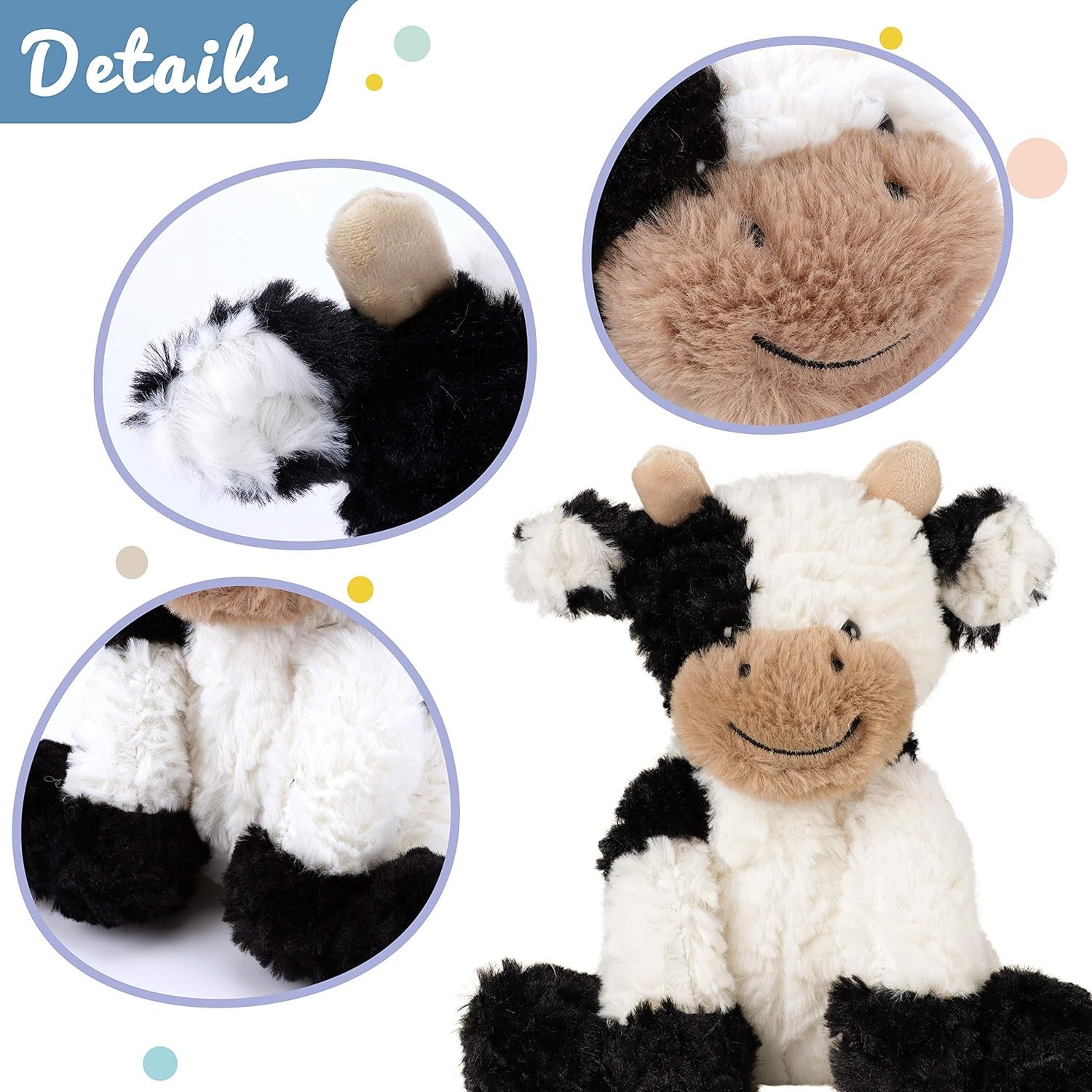 Meet Your New Favorite Adorable Plush Cow Toy!